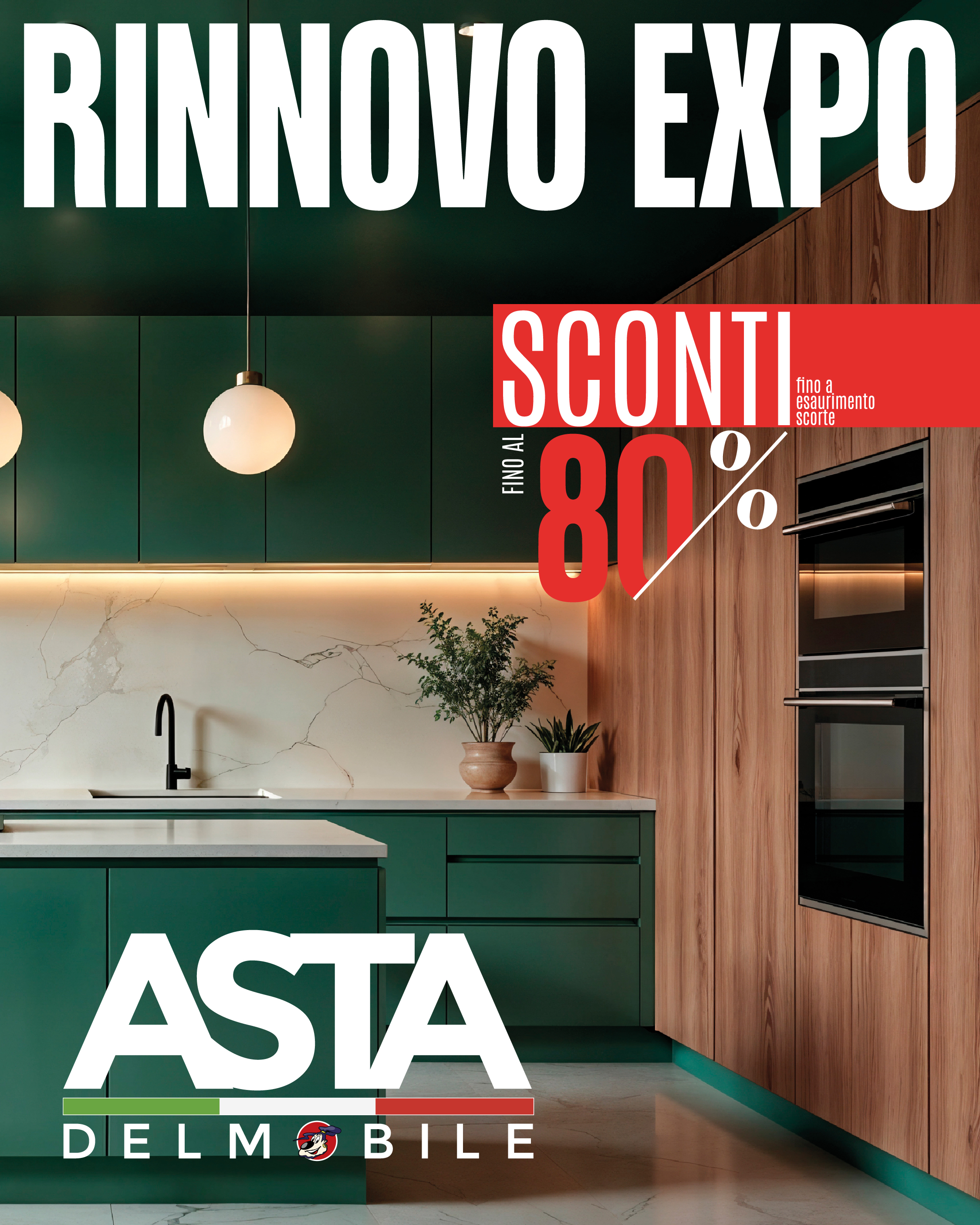 Rinnovo expo, sconti fino al 80%