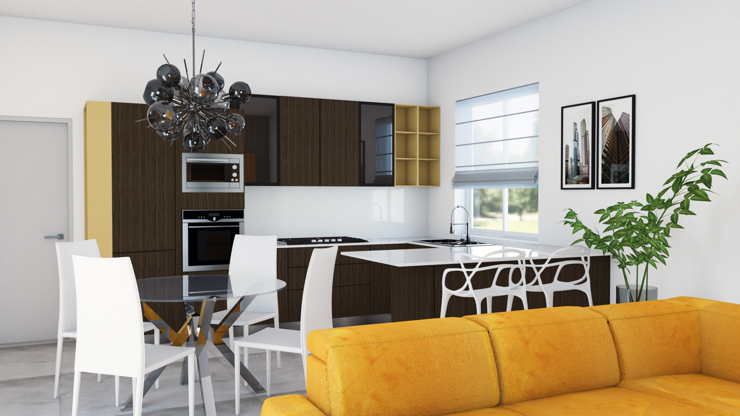 cucina-living-moderna