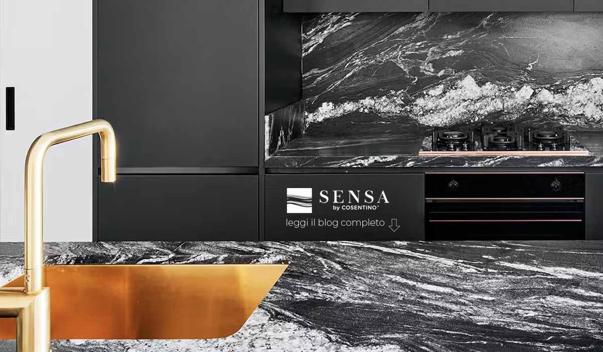 UNA PROSPETTIVA SU SENSA, LA COLLEZIONE DI SUPEFRICI IN GRANITO E QUARZITE